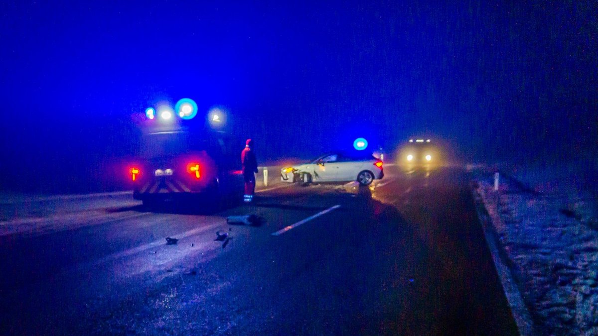 Verkehrsunfall auf der B138 - FF Windischgarsten